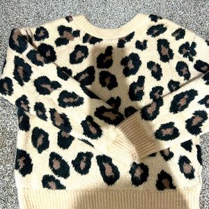 PINK VS Cheetah Sweater